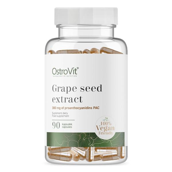 Натуральная добавка OstroVit Grape Seed Extract 90 капсул
