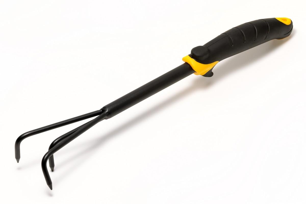 Культиватор садовый  MasterTool 385х60 мм с двухкомпонентной ручкой (14-6173)