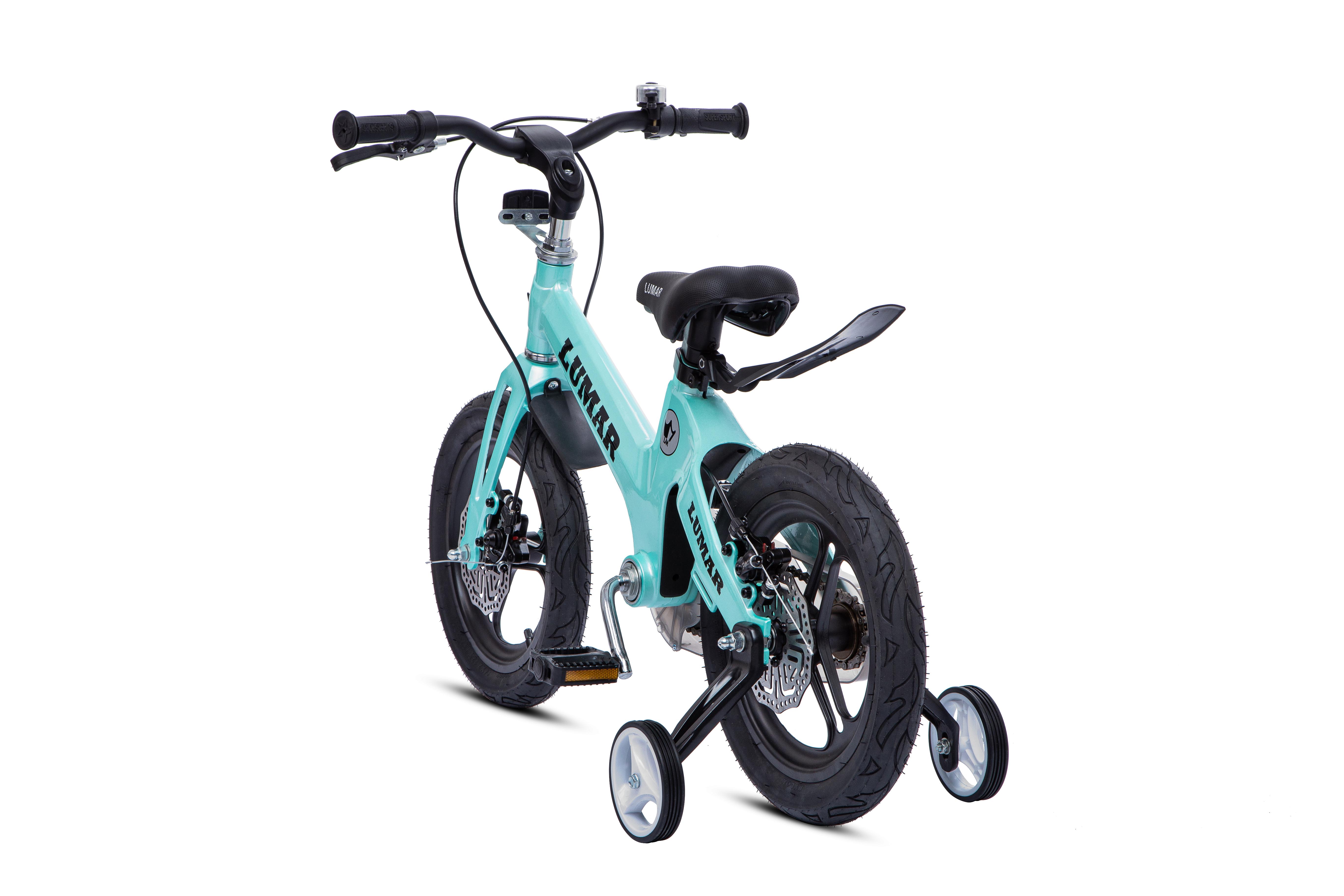 Магнієвий дитячий велосипед LUMAR 14" Бірюзовий (1404) - фото 3