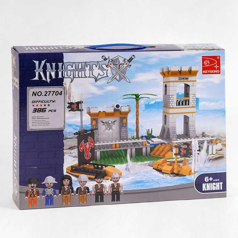 Конструктор Ausini 27704 Пиратская крепость 386 деталей (123436)