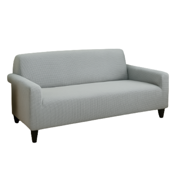 Чехол для двухместного дивана Slavich жаккард 145х185 см Серый (24088904)