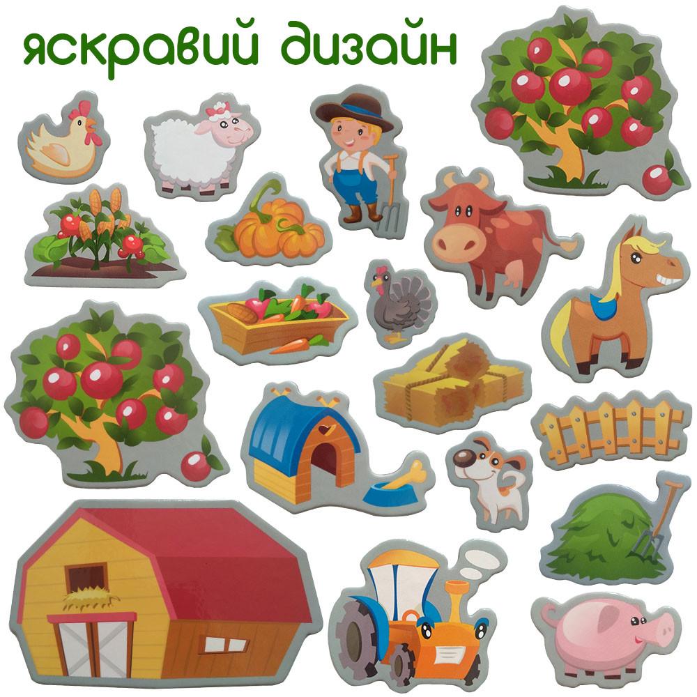 Набір магнітів Magdum Весела Ферма 19 шт. (ML4031-10 EN) - фото 2