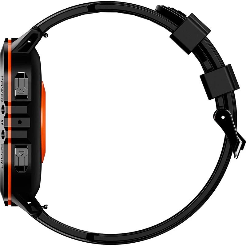 Смарт-годинник Oukitel BT20 1,96" 350 mAh Black/Orange (6931940742177) - фото 4 Смарт-годинник Oukitel BT20 1,96" 350 mAh Black/Orange (6931940742177) - фото 4
