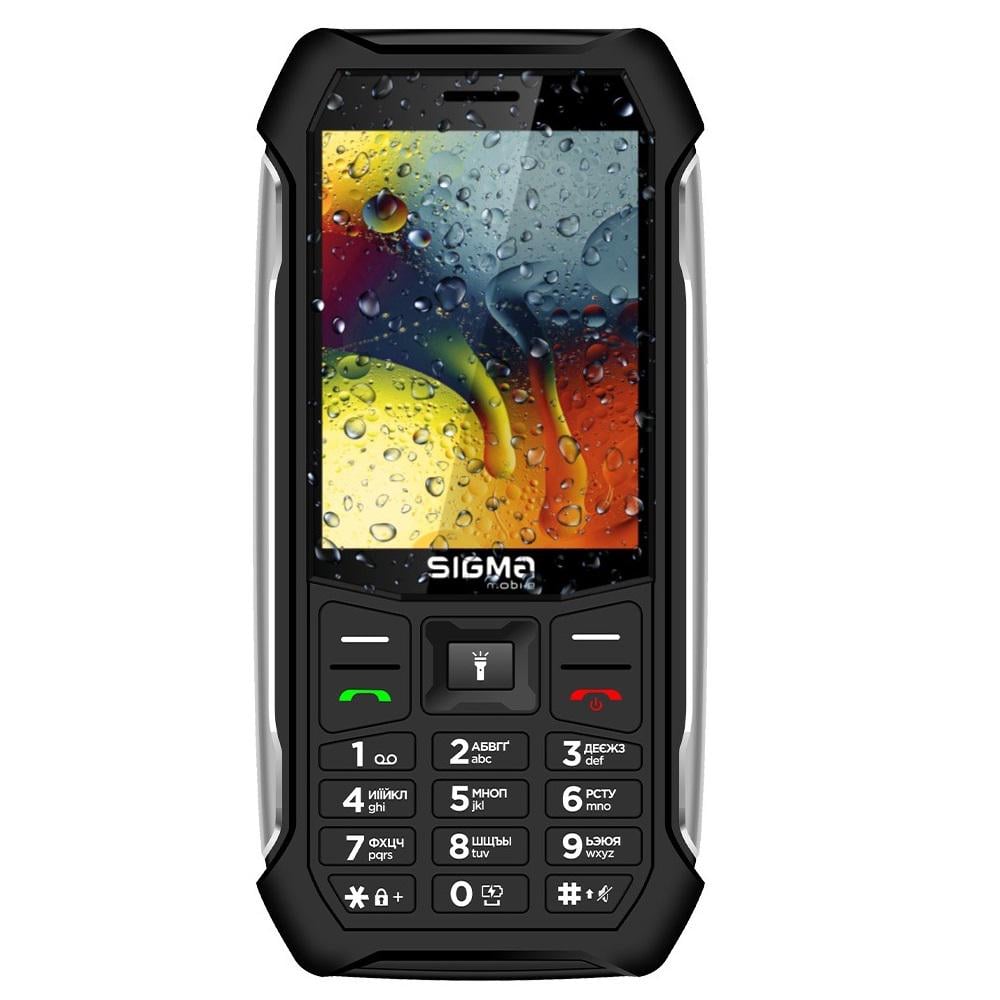 Мобільний телефон Sigma mobile X-style 323 Rain 3000 mAh Black (4827798885710)