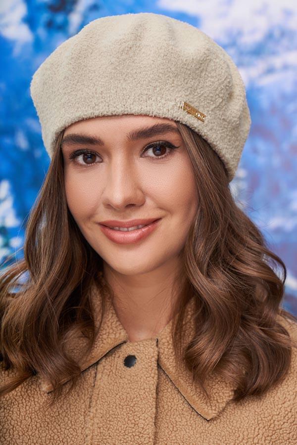 Берет Braxton Оджен женский Шампань (4978)