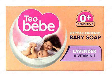 Мило дитяче Teo bebe з екстрактом лаванди 75 г (4170)