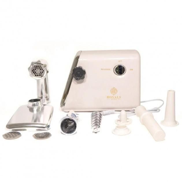 Мясорубка электрическая Royals Berg R3757 с соковыжималкой 5в1 (3-1-249007)