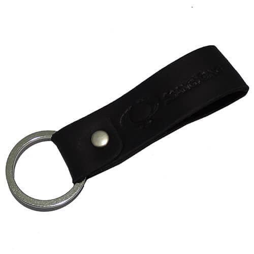 Брелок автомобильный кожаный c лого SsangYong (110833)