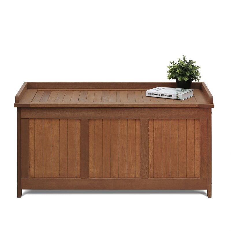 Сундук напольный из дерева Джубба Капучино (СНД-001109)