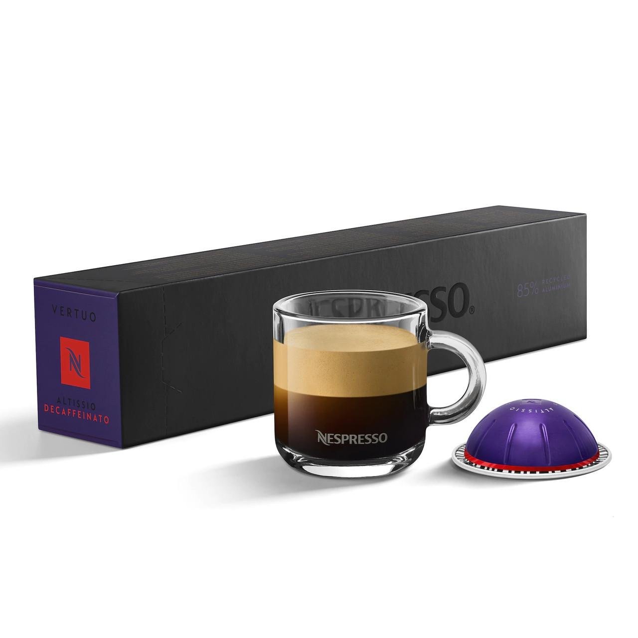 Кава в капсулах Nespresso Vertuo Altissio Decaffeinato 40 мл