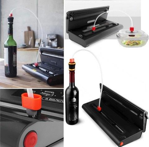 Вакууматор для продуктів з вагами 9 рулонів та 5 пакетів - фото 12 Вакууматор для продуктів з вагами 9 рулонів та 5 пакетів - фото 12