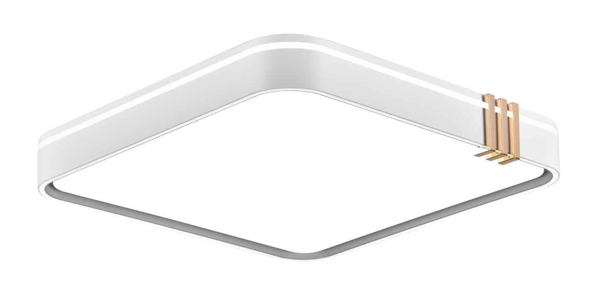 Люстра потолочная светодиодная VALESO H-011 квадратная 55W (44559) Люстра потолочная светодиодная VALESO H-011 квадратная 55W (44559)