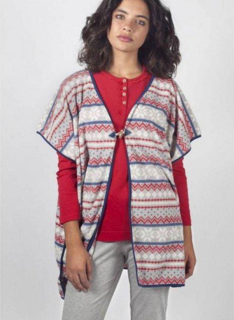 Халат-жилет женский Gisela S Разноцветный (1380)