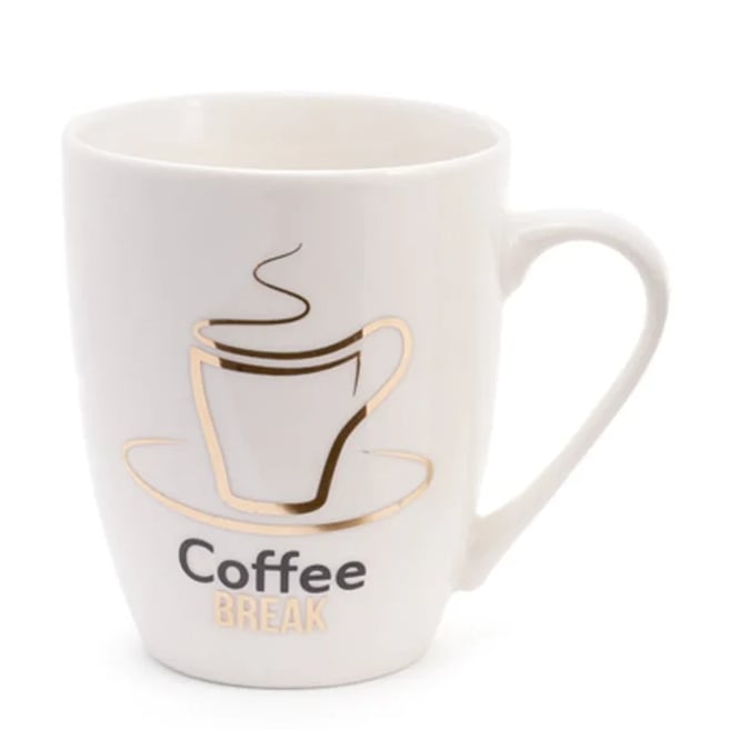 Чашка керамическая Flora "Coffee" 0,35 л (28205)