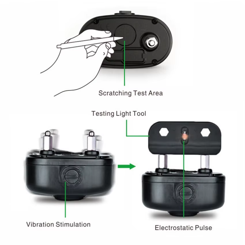 Нашийник електронний дресирувальний від гавкоту бобак PEDONO DOG-300 bark Orange (048) - фото 8