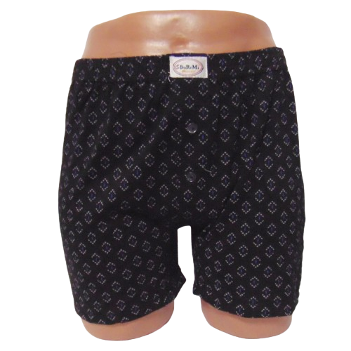 Труси чоловічі Doremi бавовняні L Чорний (312-63-3)