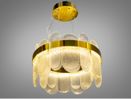 Подвесная люстра Diasha Золотой 77 Вт LED хрусталь (803/400SGD) Подвесная люстра Diasha Золотой 77 Вт LED хрусталь (803/400SGD)