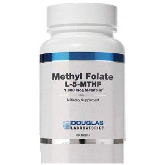 Фолиевая кислота Douglas Laboratories Methyl Folate L-5-MTHF 1000 mcg 60 Caps (DOU-03762)