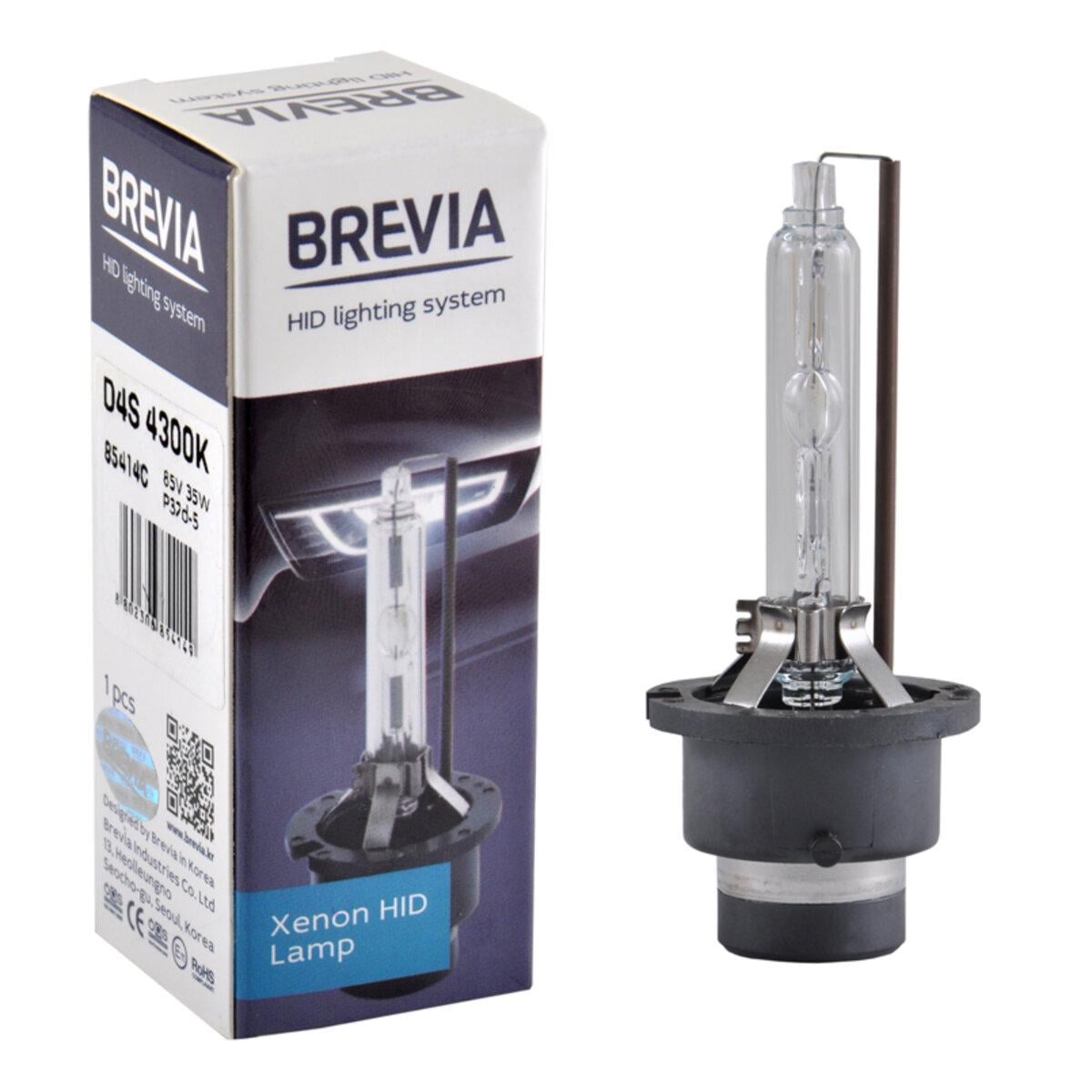 Ксенонова лампа Brevia D4S 4300K/42 V/35 W PK32d-5 1 шт.