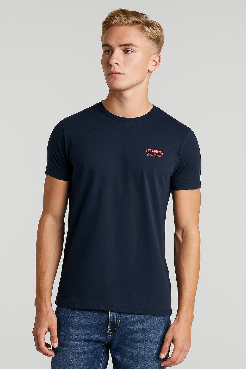 Футболка мужская Lee Cooper L Синий (TS0005M045)