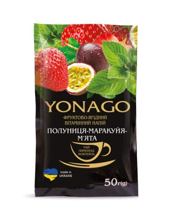 Чай YONAGO Маракуйя/мята концентрат напитка 50 г (50606943256)