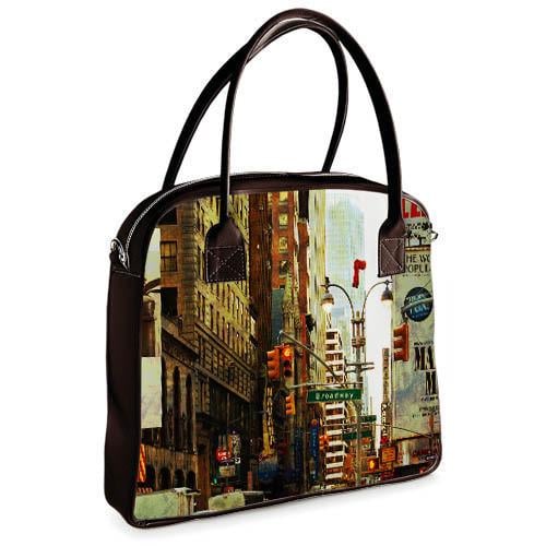 Сумка Presentville с принтом Oxford New York street (OXF 16S042 TBR)