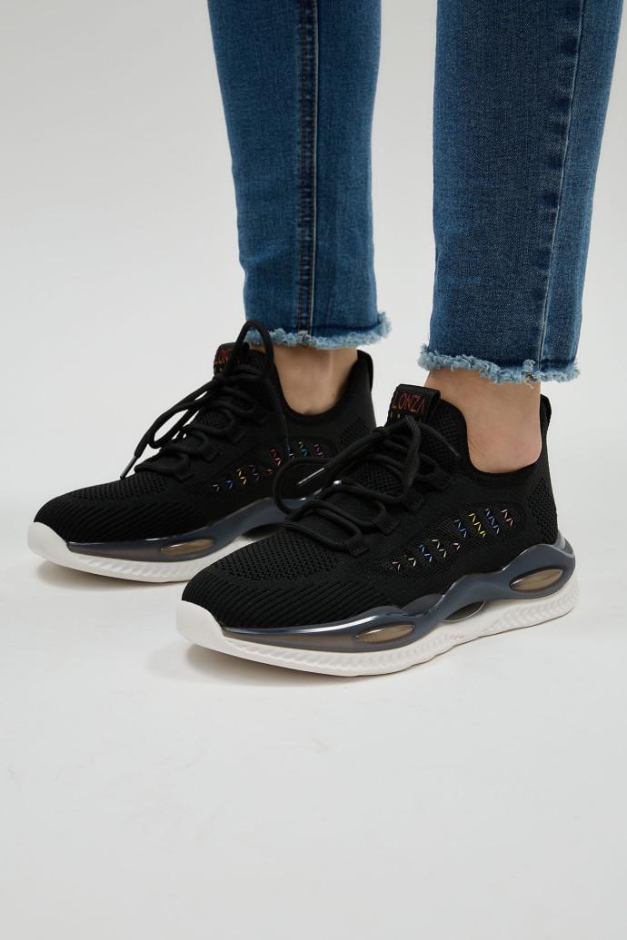 Кроссовки женские демисезонные LONZA р. 37 Черный (185234)