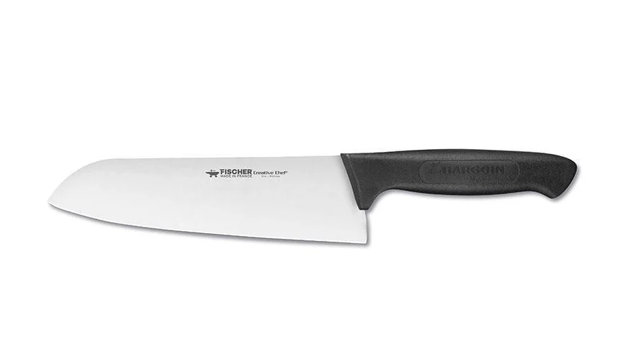 Нож Santoku Fischer 340 180 мм Черный (340-18)