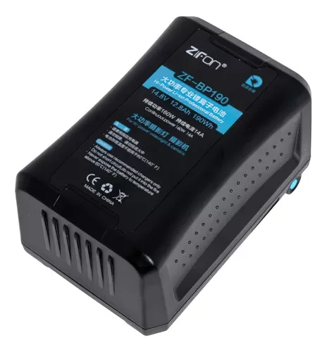 Аккумулятор Zifon ZF-BP190 V-Mount BP-190 з USB і D-Tap 190 Wh 12800 mAh 14,8V