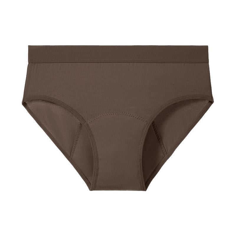 Трусы слипы для месячных от протеканий с дополнительным абсорбирующим слоем XL Коричневый