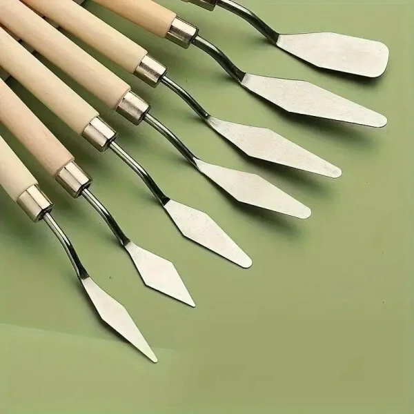 Набір мастихінів 7 шт. (J00060) - фото 4 Набір мастихінів 7 шт. (J00060) - фото 4