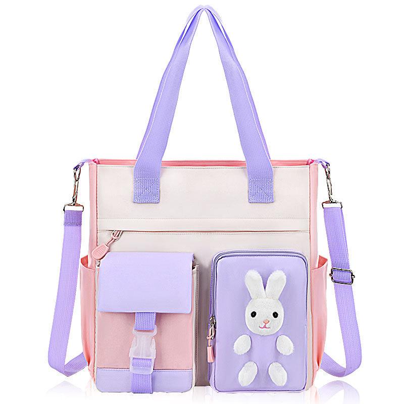 Шкільний рюкзак та шопер для дівчинки Cute Bunny Рожевий (2369777564) - фото 8 Шкільний рюкзак та шопер для дівчинки Cute Bunny Рожевий (2369777564) - фото 8