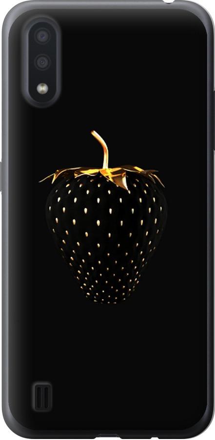 Чехол на Samsung Galaxy A01 A015F Черная клубника (3585t-1842-42517) Чехол на Samsung Galaxy A01 A015F Черная клубника (3585t-1842-42517)