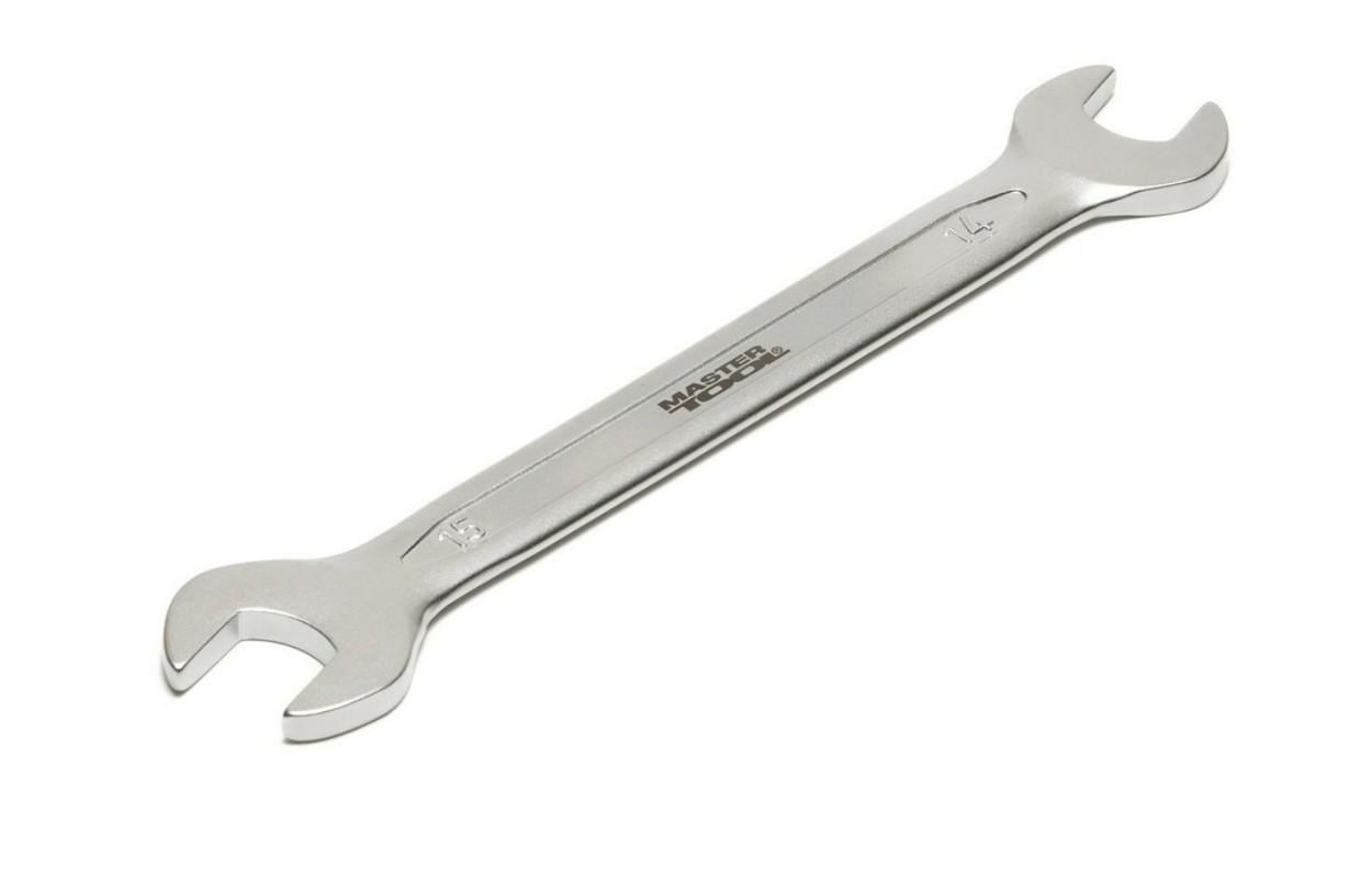 Ключ ріжковий MasterTool COLD STAMPED SS 70-1415 14х15 мм (DIN3110)