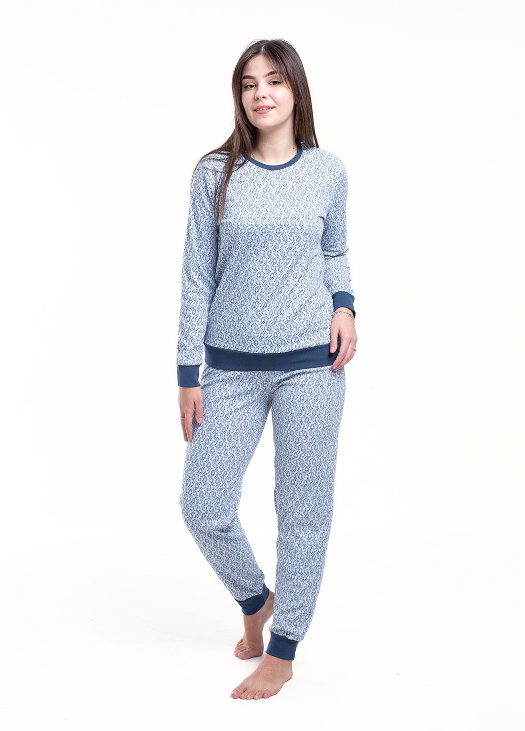 Піжама жіноча Наталюкс S Синій (9526299405721) - фото 3 Піжама жіноча Наталюкс S Синій (9526299405721) - фото 3