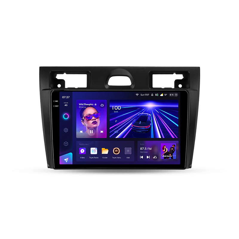 Автомагнитола штатная Teyes для Ford Fiesta Mk VI 5 Mk5 2002-2008 Android СС3 2K 6/128G 360°