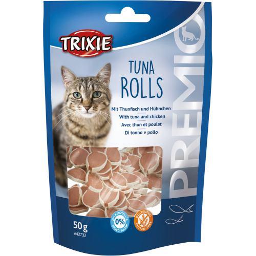 Ласощі для котів Trixie Premio Tuna Rolls 50 г курка та риба