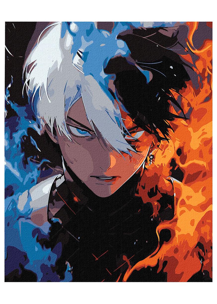 Картина по номерам Идейка Две стихии 40х50 мм (KHO8426)