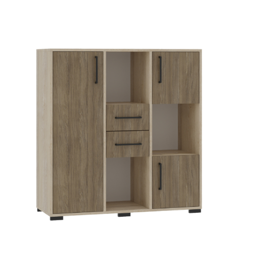 Шафа низька 3-х дверна з 2-ма шухлядами (27358399)