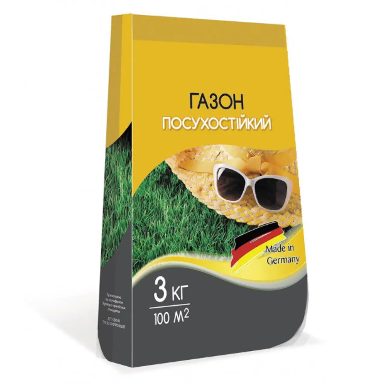 Насіння газонної трави посухостійке 3 кг (deac01fa)