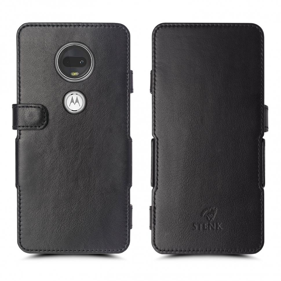 Чехол книжка Stenk Prime для Motorola Moto G7 Черный (64204)