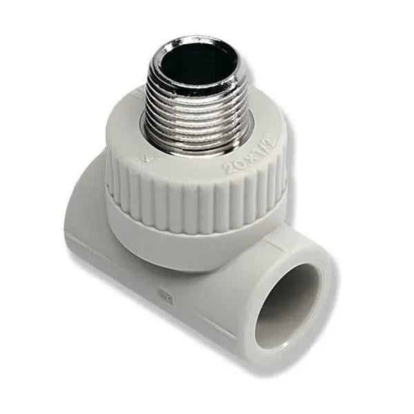 Тройник Grandi PPR 20x1/2" с наружной резьбой (260093648) Тройник Grandi PPR 20x1/2" с наружной резьбой (260093648)