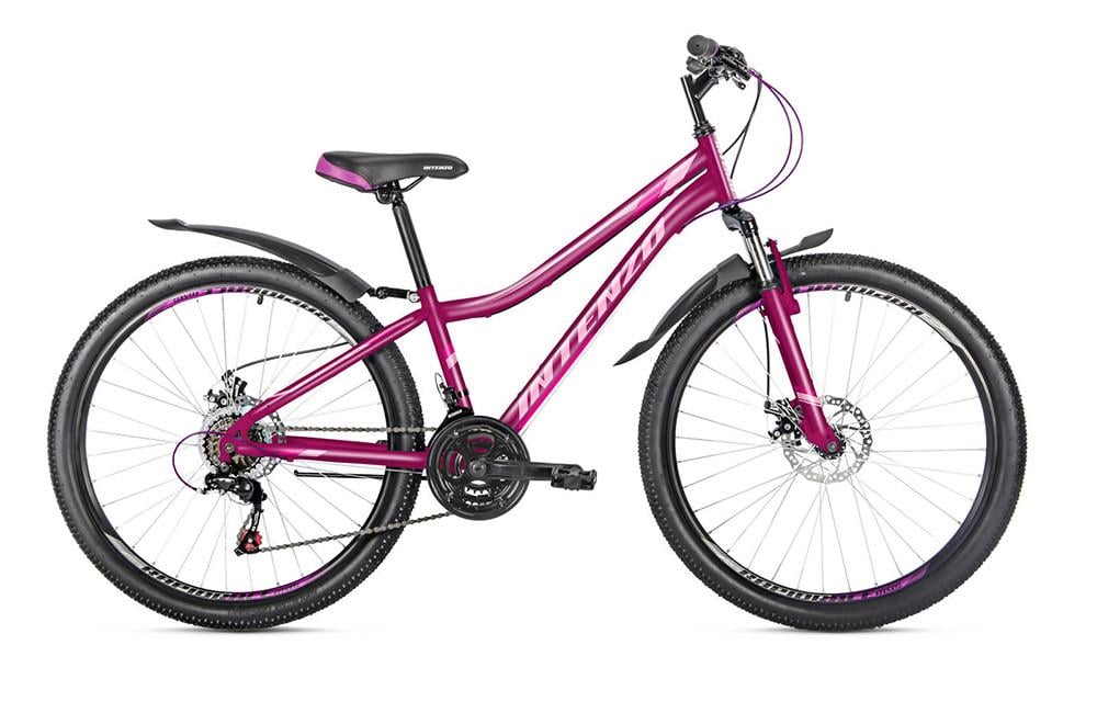 Велосипед горный женский Intenzo Terra Lady 13" 26" Сиреневый (01a07ec6)