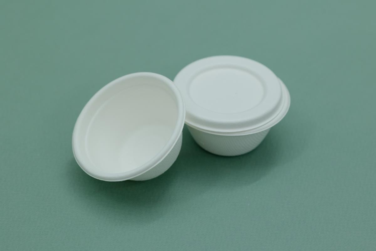 Соусник одноразовий з кришкою 60 мл 70х30 мм 100 шт.