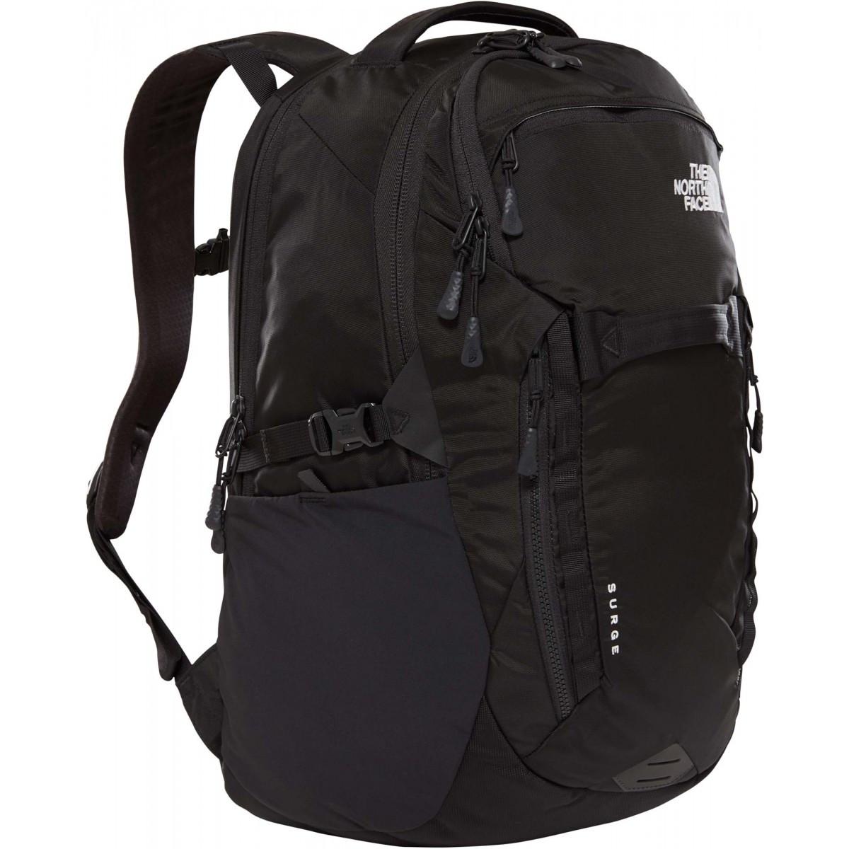 Рюкзак The North Face Surge Black (CLH3JK3 Black) - фото 2