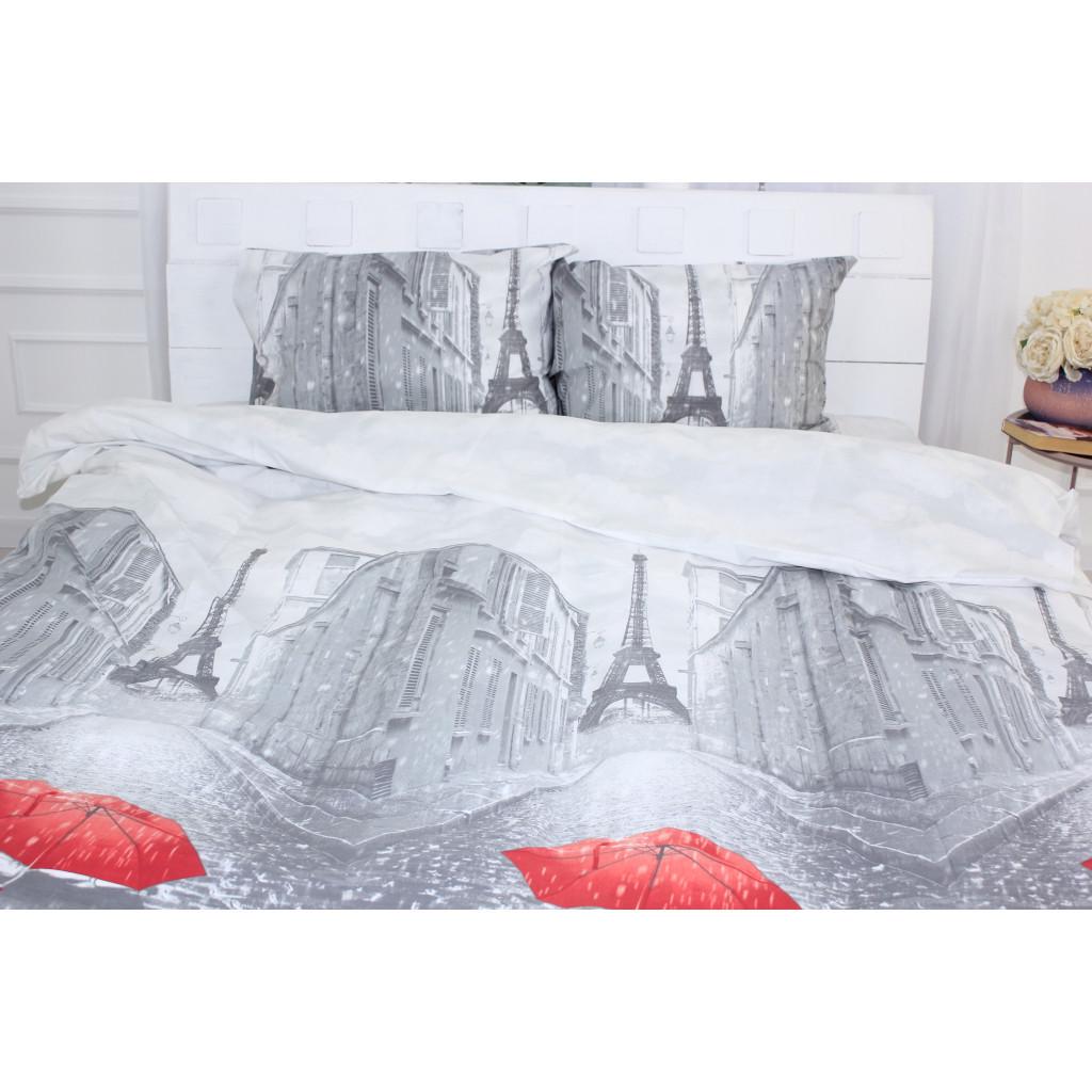 Комплект постельного белья MirSon Ranforce Elite 17-0138 Pluie Бязь 220х240 см (2200004705934)