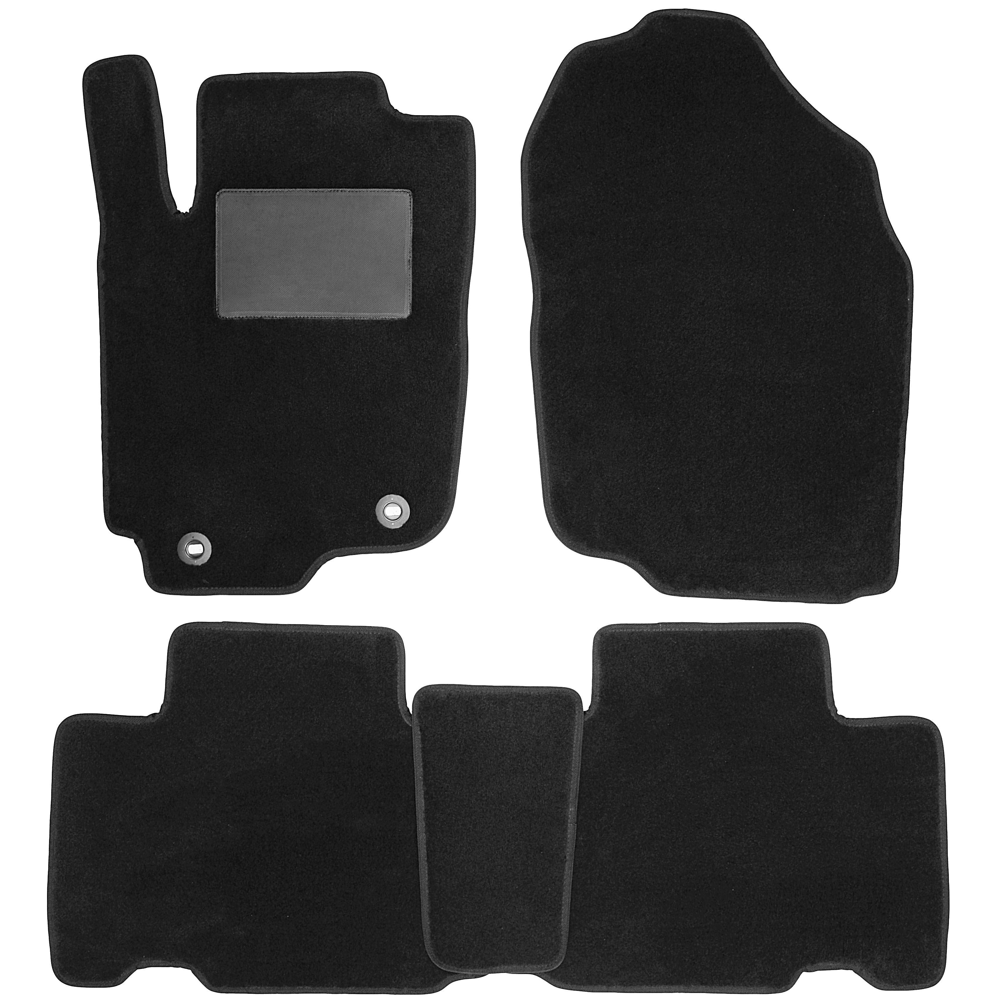 Коврики в салон Optimal для Toyota RAV4 '16-18 hybrid текстильные Черный