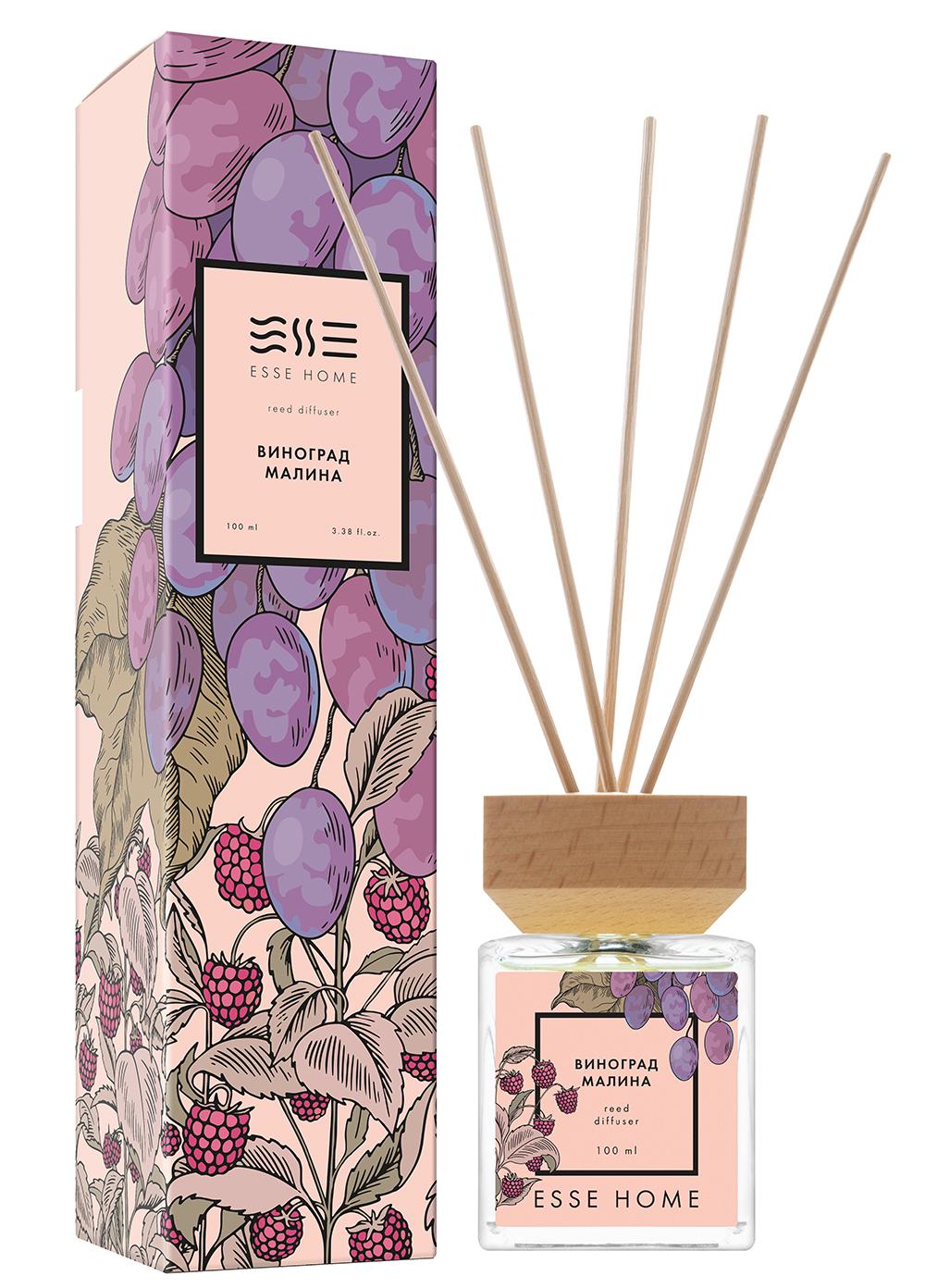 Аромадифузор Виноград Малина Esse HOME 100 мл (HOME-GR)