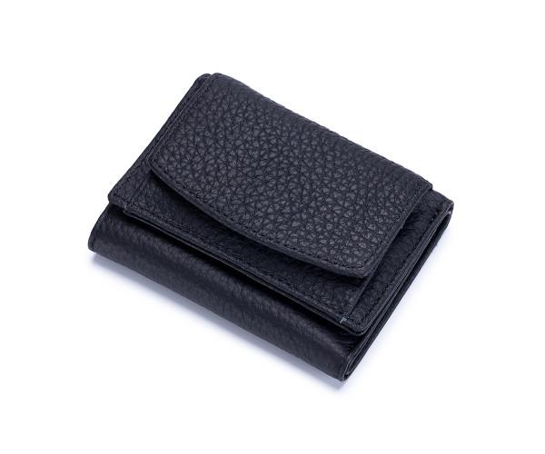 Кошелек женский маленький из высококачественной PU кожи Черный