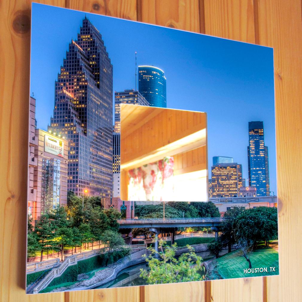 Дзеркало декоративне Х'юстон Техас 260х260 мм (M04002)